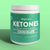 Hero shot of TruBrain’s Ketones tub of raw, natural, ketone ester, the best fuel for the mind and body - reach Ketosis fast and easy